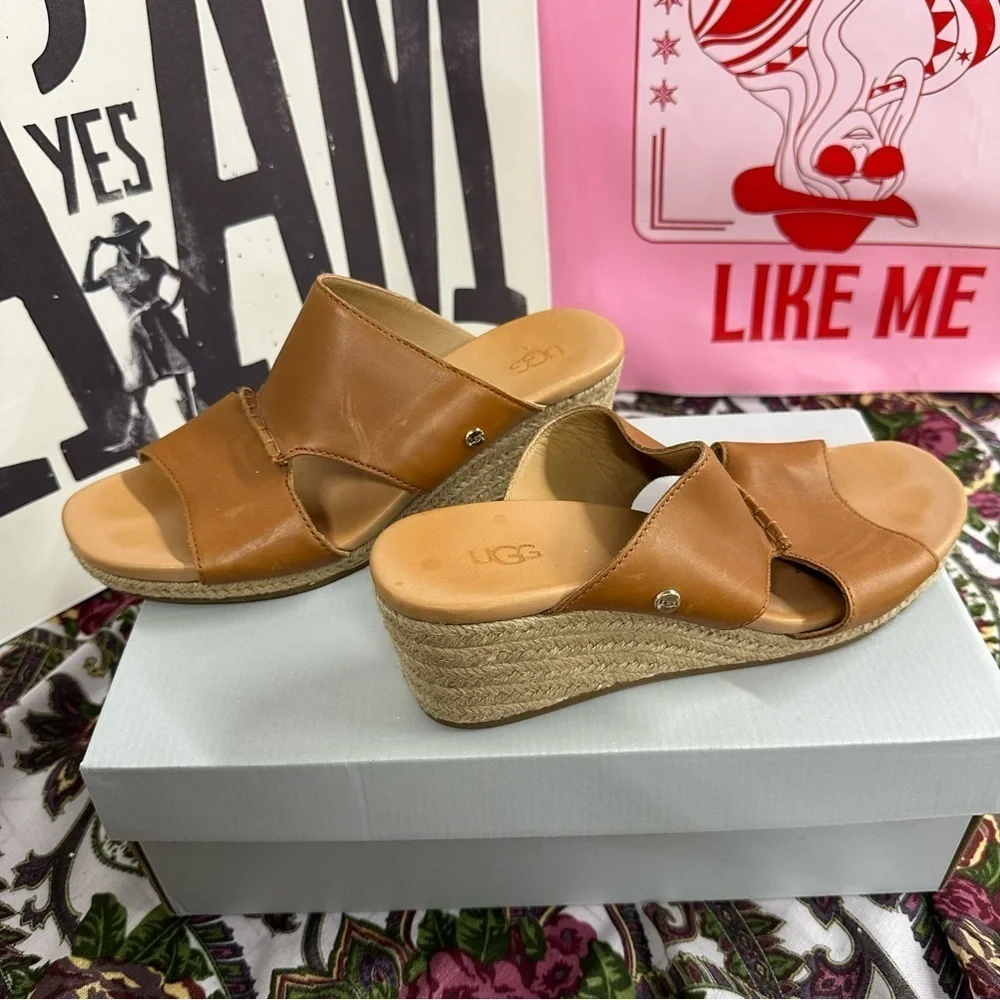Ugg Eirene sz 8.5 wedge sandals